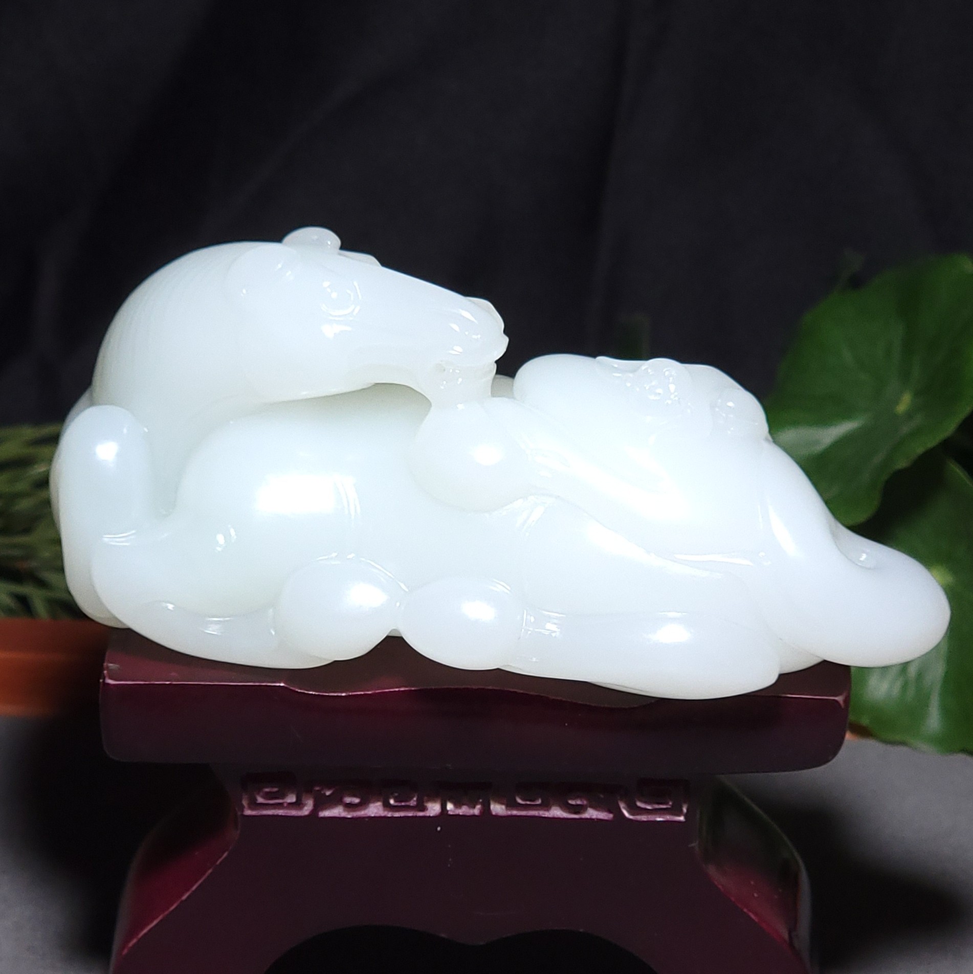 L012106新疆的猫184.1克脂粉极高黑皮俄料三高羊脂白玉马上封侯,珠宝/钻石/翡翠,手饰,淘宝优惠券,粉丝福利购,淘宝优惠卷