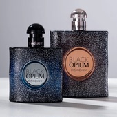 YSL圣罗兰Black 浓香EDP 版 Opium黑鸦片黑鸭片女士香水 蓝鸦片经典
