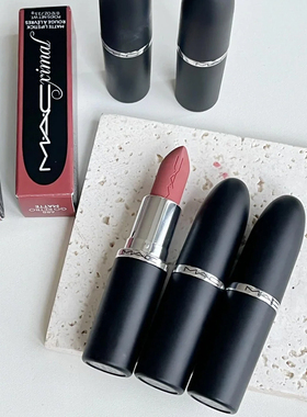 MAC魅可新款大子弹头经典口红唇膏666 616 646丝绒哑光柔雾3.5g