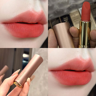 Lancome兰蔻粉金管小蛮腰菁纯口红丝绒雾面哑光3.4g