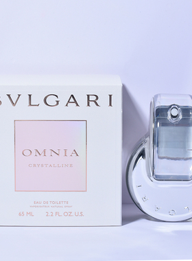 Bvlgari/宝格丽白水晶香水40ml65ml女士淡香晶紫红水晶优雅柔美