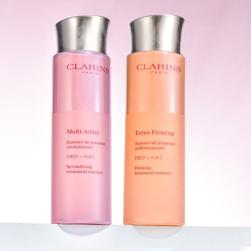 法国娇韵诗弹簧水橙水焕颜紧致小姐姐精华粉水200ml保湿提亮补水