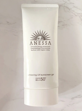 ANESSA安热沙防晒啫喱保湿美白清透提亮肤色90ml SPF50+/PA++++