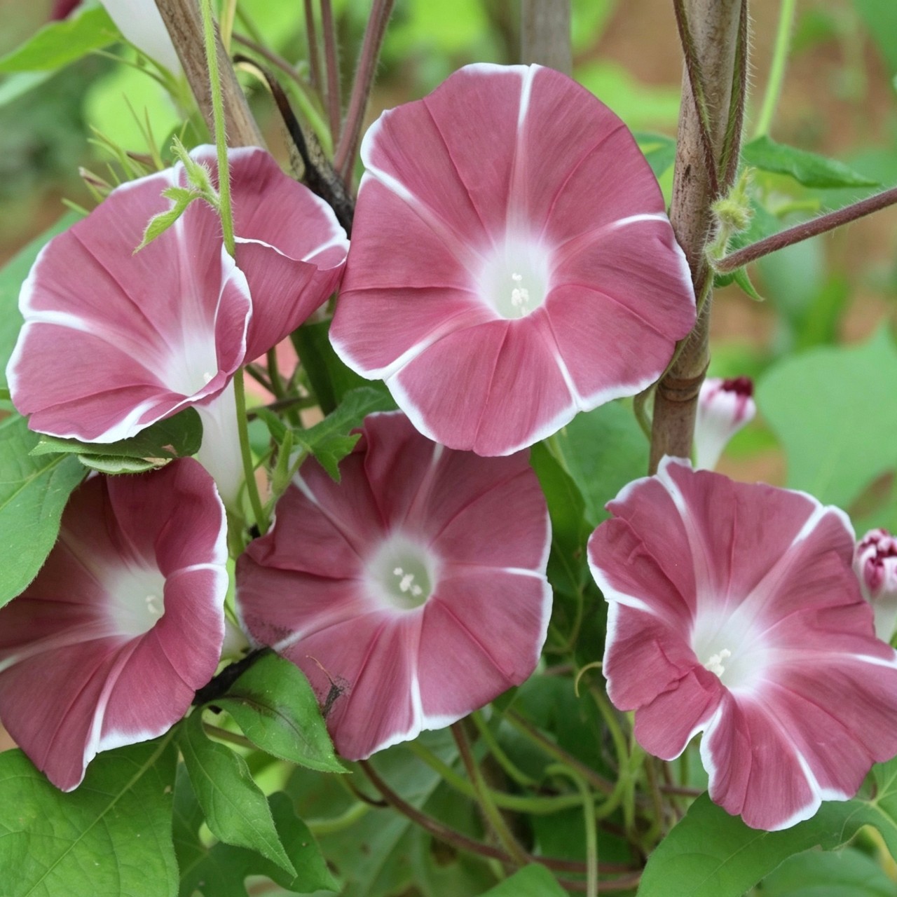 朝颜 爬藤牵牛花 自育品种 夏桌面绿植