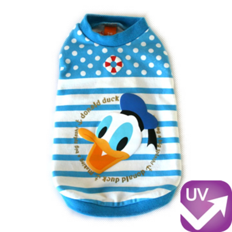 日本乐天 宠物服装 狗狗背心 唐老鸭背心 防晒背心 狗衣服