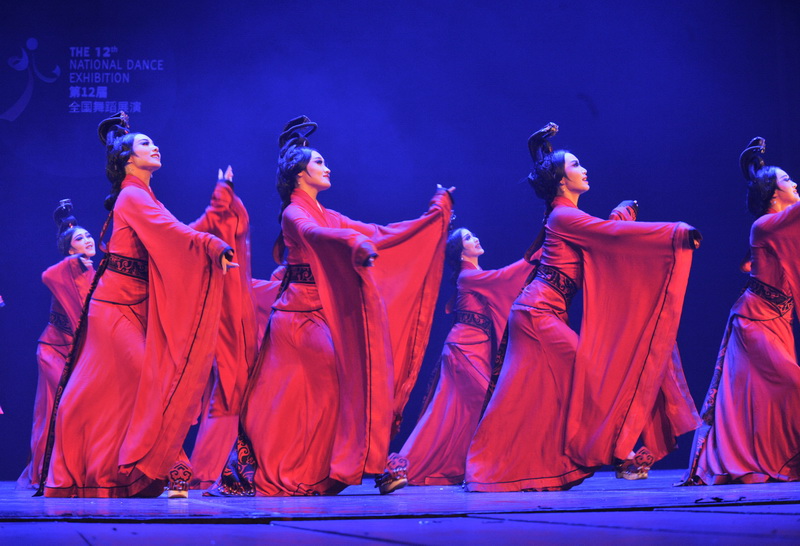高端定制北京学院女子关雎舞蹈服