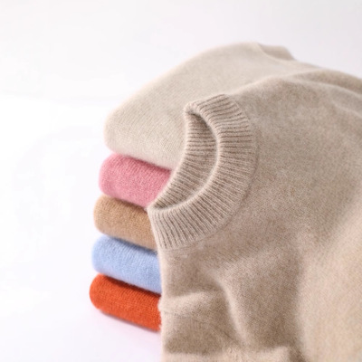 100%纯羊毛衫男女童半高领加厚中大童装外套儿童毛衣宝羊毛打底衫