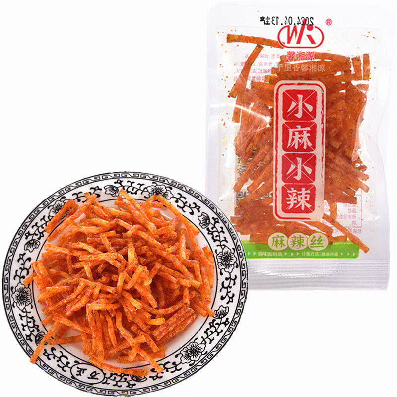 小麻小辣麻辣丝风味休闲小吃零食