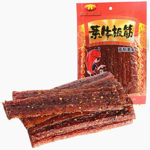 好正点好媳妇素牛板筋重庆风味小吃辣条大辣片228克大包装批发