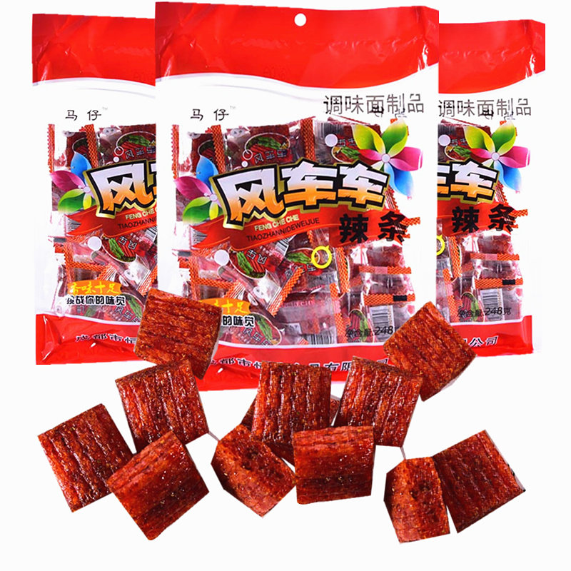马仔风车车调味面制品