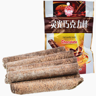 灵光巧克力棒8090后儿时怀旧小吃零食品12克风味休闲批发