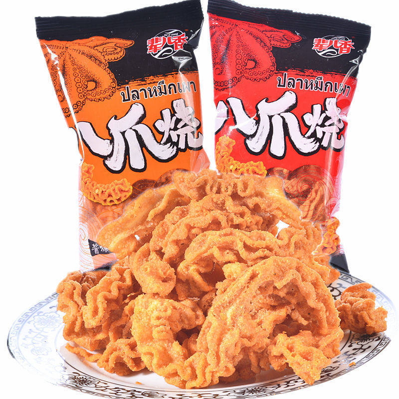中国八爪烧辈儿香零食膨化怀旧
