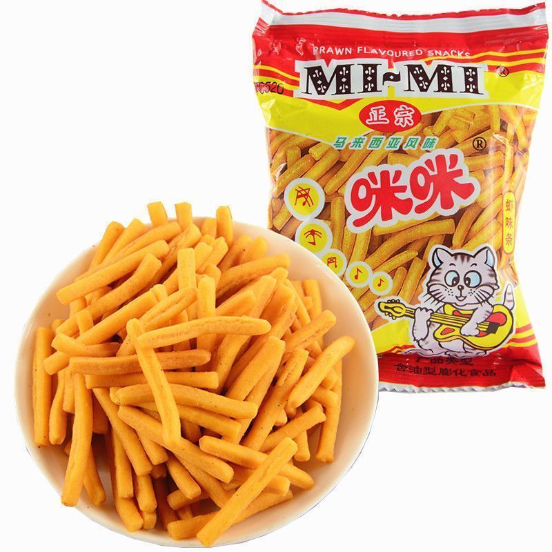 MIMI 咪咪虾条 20克马来西亚风味休闲小吃零食品 膨化食品