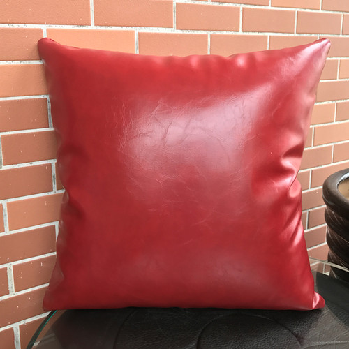 可定做定制环保耐用pu黑色仿真皮