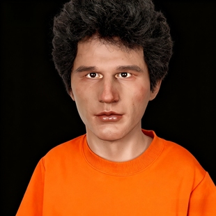 全脸网红3D搞笑面具直播硅胶男士仿真高颜值易容画皮人脸头套帅哥