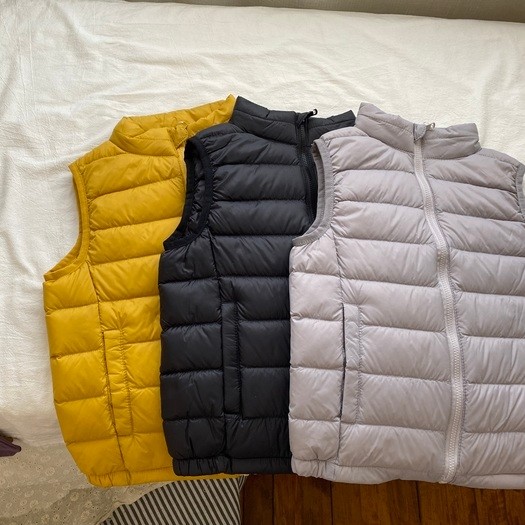 特价清仓款 女童男童中小童宝宝轻薄款净版修身羽绒马甲背心