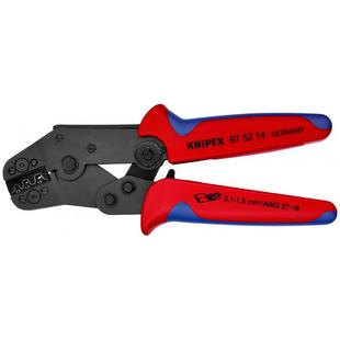 14压线钳 短款 凯尼派克knipex97 德国管型端子专用压线钳