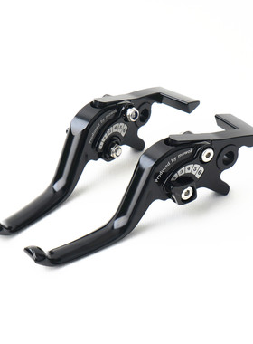 适用佛沙350NSS350 NSS750改装竞技短款两指刹车牛角手把离合