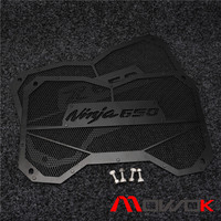 MOWOK摩托车适用川崎忍者NINJA650 Z650 17-20年改装水箱网保护罩