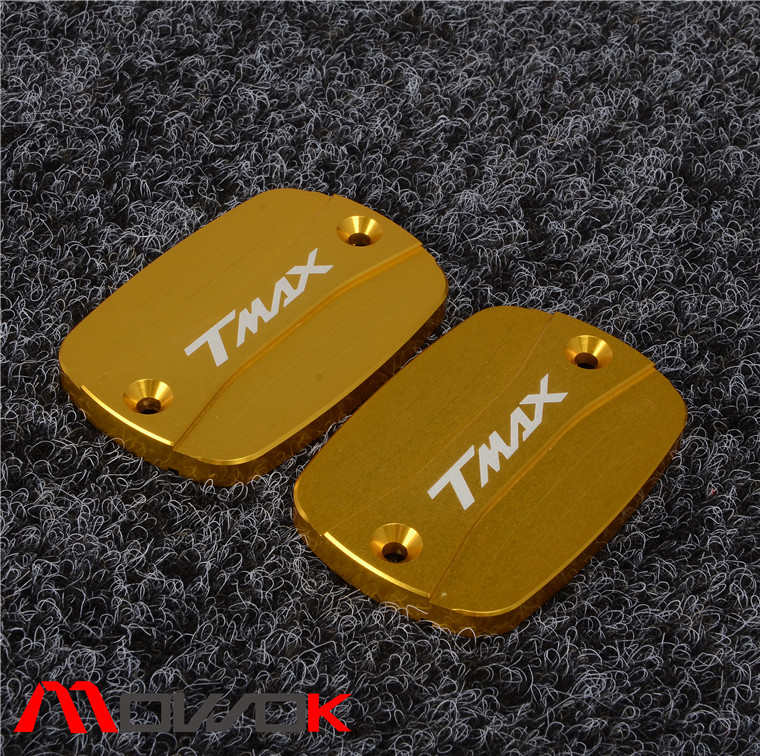 摩托车配件适用TMAX500 TMAX530 铝合金改装刹车上泵盖油壶盖配件