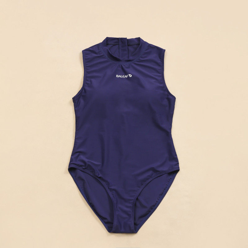 原单新款短袖防晒女士连体游泳衣大码带胸垫竞速成人专业训练泳装