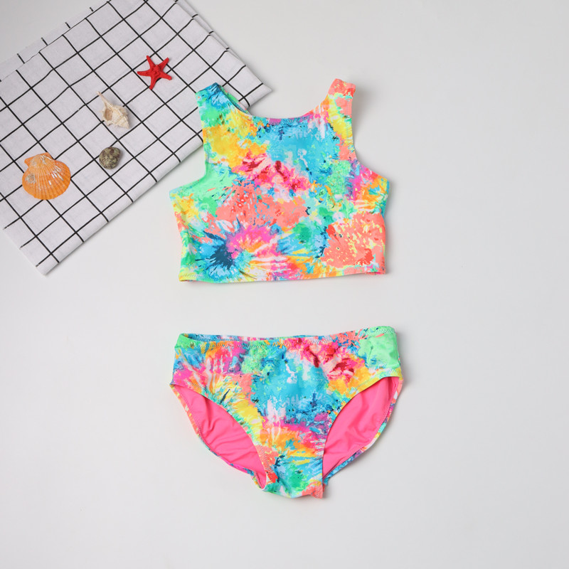 MEMORYBODY女童分体游泳衣