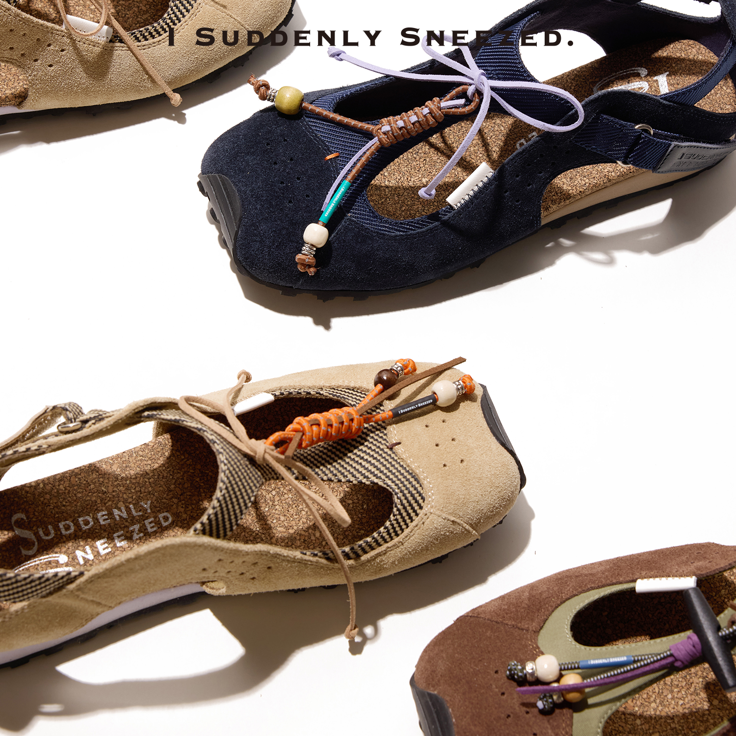 I Suddenly Sneezed 鞋履配件 T带轻量化凉鞋配件