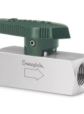 Swagelok世伟洛克(SS-8P6T4) 四分之一圈仪表旋塞阀 1/2 in. NPT