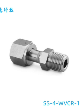 Swagelok世伟洛克(SS-4-WVCR-1-4)VCR接头 1/4 in WVCRx1/4nNPT