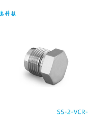 Swagelok世伟洛克（SS-2-VCR-P）VCR 面密封接头 1/8 in. 堵塞