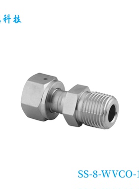Swagelok世伟洛克（SS-8-WVCO-1-8） VCO O型圈接头1/2 in. NPT转