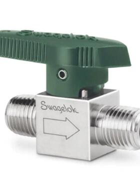 Swagelok世伟洛克(SS-4P4T2)不锈钢 旋塞阀 1/4 in. NPT 外螺纹