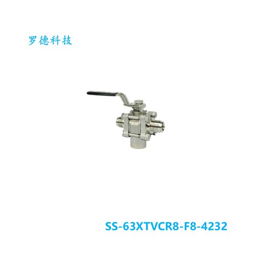 【SS-63XTVCR8-F8-4232】Swagelok世伟洛克3件式60系列3通球阀1/2