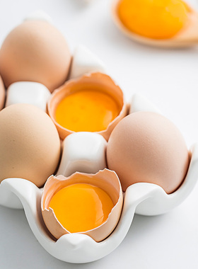 田园居AAA级45g*40枚大蛋黄新鲜鸡蛋无激素谷物喂养