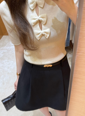 EASE-首单8k高品质羊毛设计款蝴蝶结针织衫(谁穿谁好看补单神器)