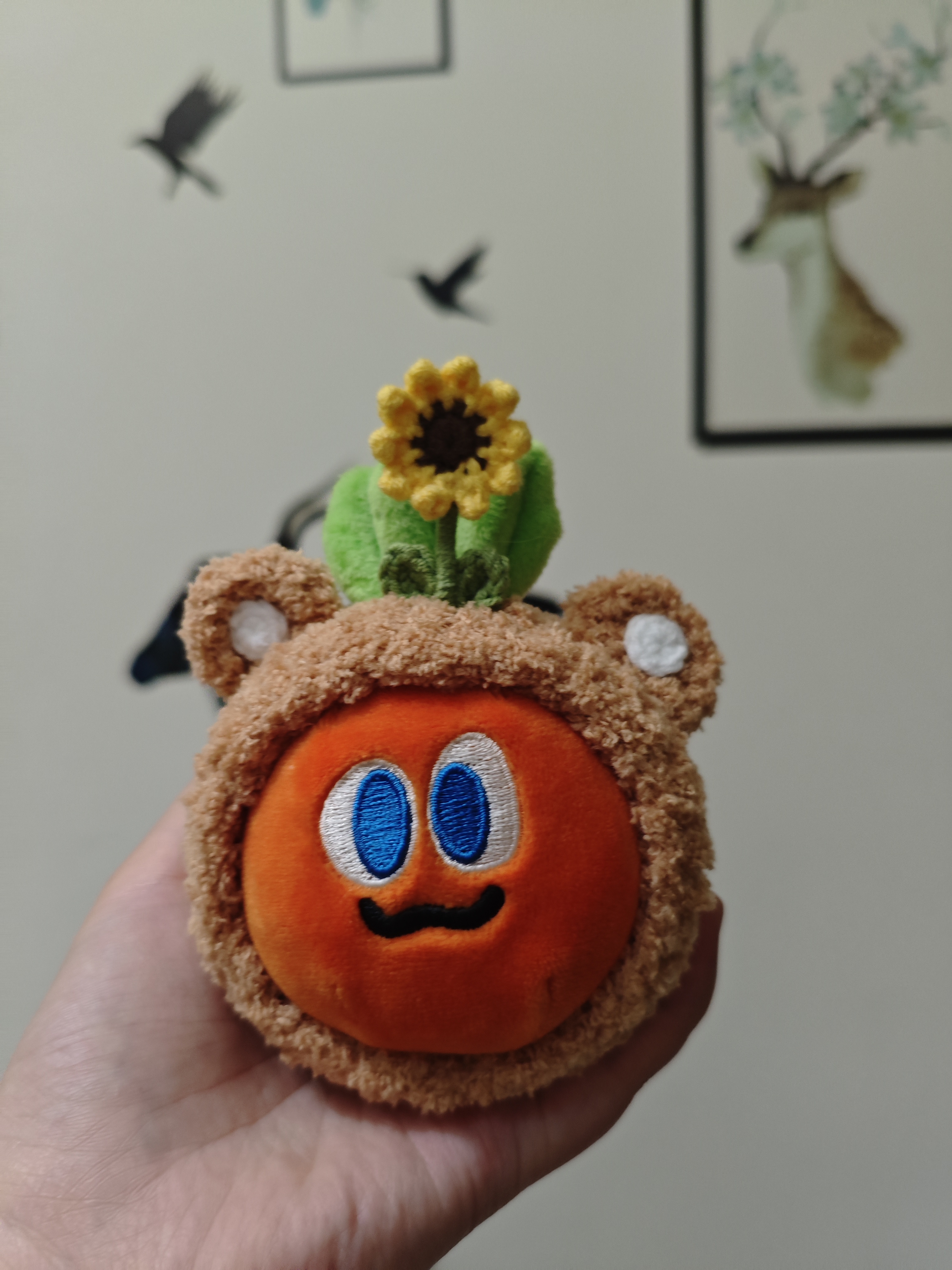 五月天魔胡胡萝卜帽子娃娃头套来图定制tim熊小熊猫新年快乐熊