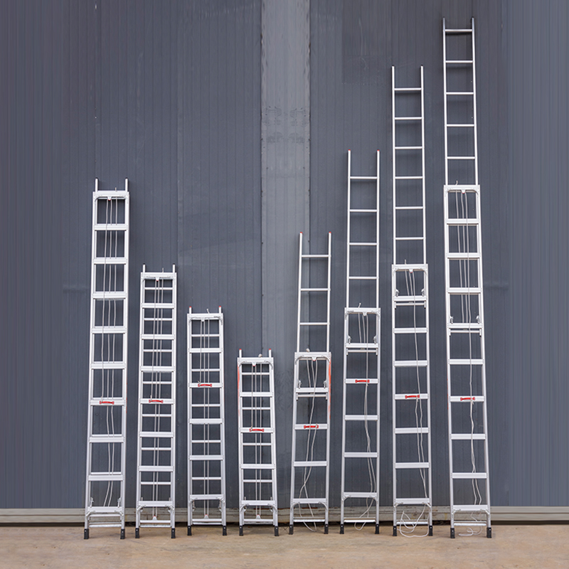 航空铝合金加高工程伸缩梯单面防摔安全人字梯加厚加宽34米5米7米