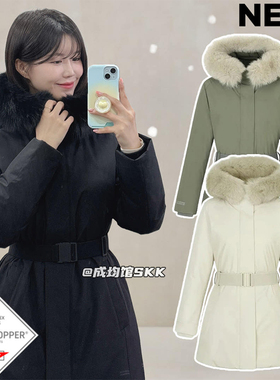 反季节韩国代购NEPA耐葩户外鹅绒女士保暖休闲羽绒服外套