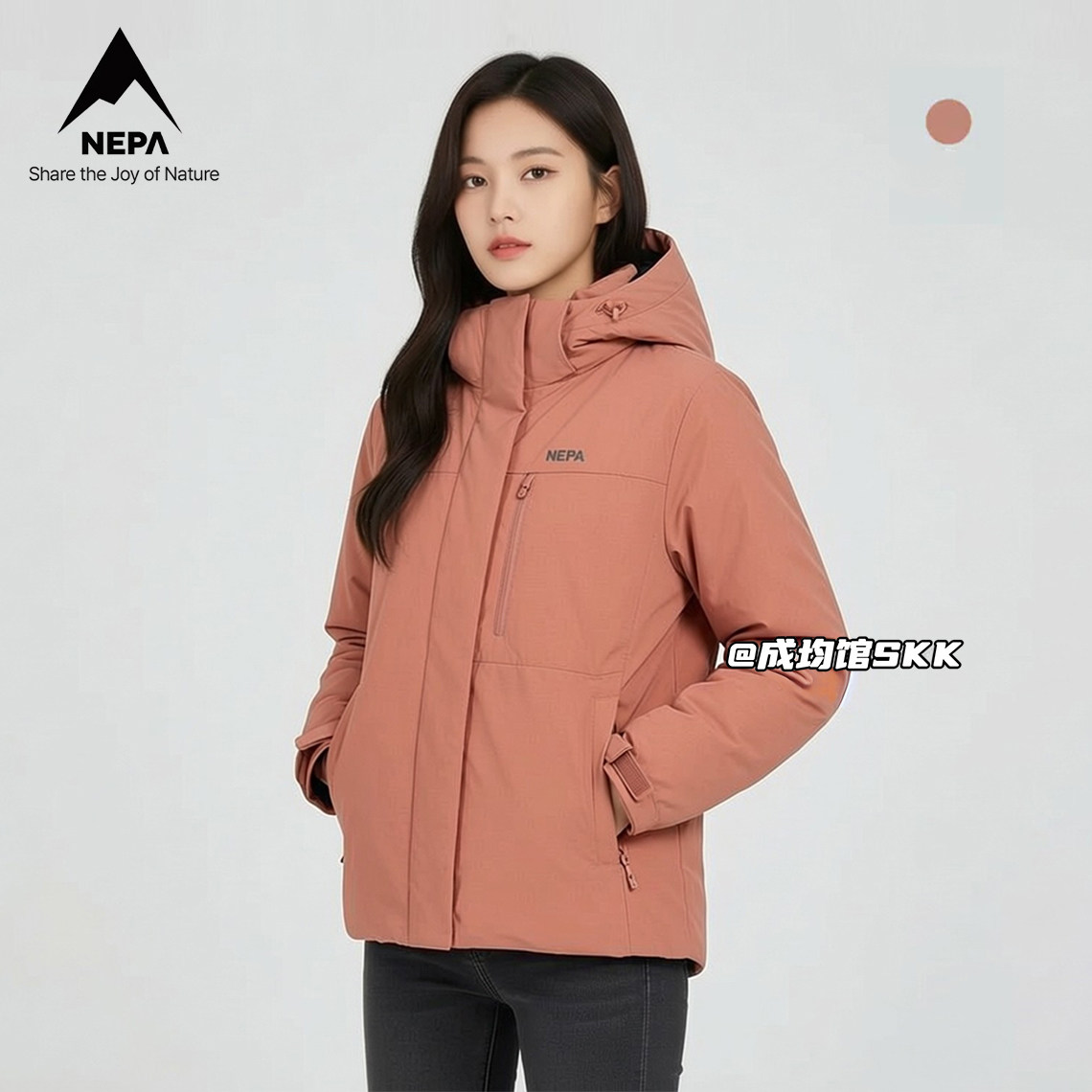 冬季折扣款韩国代购耐葩NEPA轻薄鹅绒羽绒服女士保暖连帽外套,户外/登山/野营/旅行用品,其他户外服装,淘宝优惠券,粉丝福利购,淘宝优惠卷