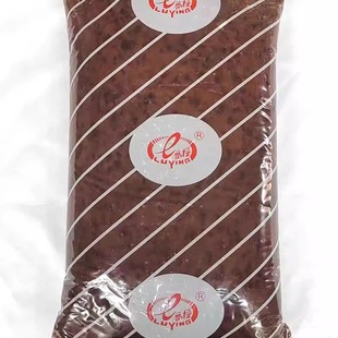 5000g红豆馅 汤圆豆包粽子沙包糕点月饼烘焙用馅料鲁樱 带豆皮