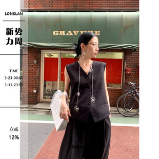 内搭西装 NEW 马甲 2024AW LONSLAN