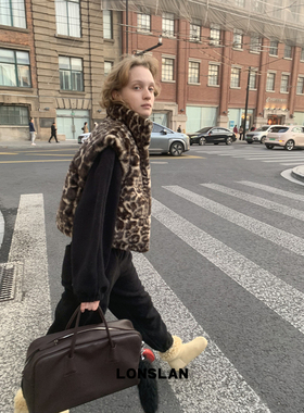 LONSLAN 24WINTER 12/9 20:00NEW两面穿毛毛棉服马甲