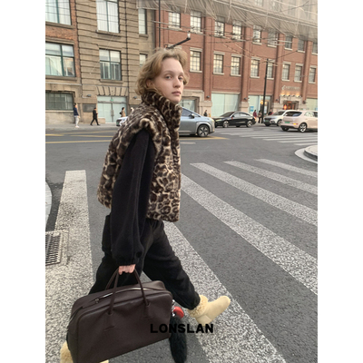 LONSLAN 24WINTER 12/9 20:00NEW两面穿毛毛棉服马甲