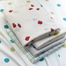 磨毛汗布单面针织布料初生婴儿包被棉衣棉裤 睡衣床品全棉a类面料