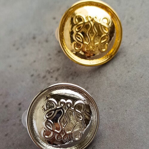 秋冬百搭配毛衣简约纽扣耳钉耳夹