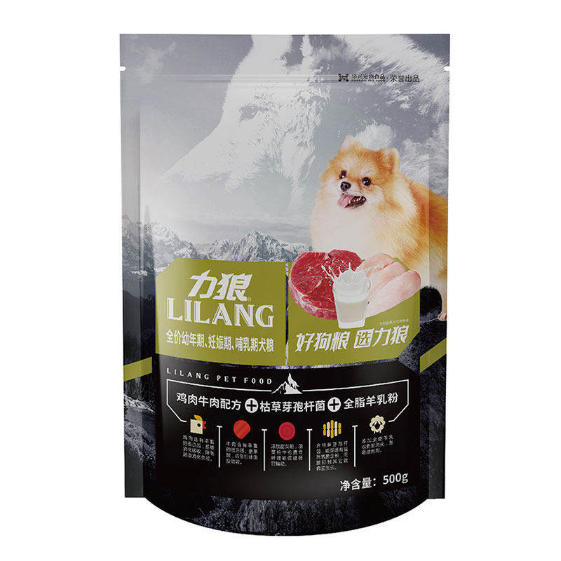 力狼益生菌全价狗粮幼犬怀孕哺乳泰迪贵宾比熊适用全犬种