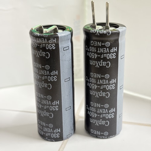 450v330uf 22×60  105℃ 原装capxon铝电解电容470uf500v480v