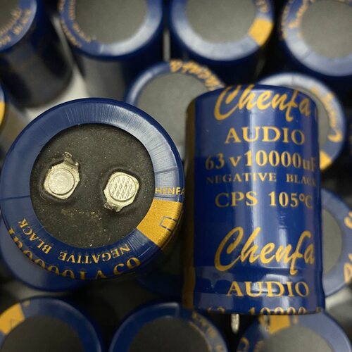 63V10000UF功放音响滤波电容30×45铝电解电容牛角50v80v15000uf