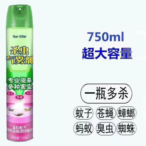【整箱24瓶】杀虫气雾剂灭蚊子