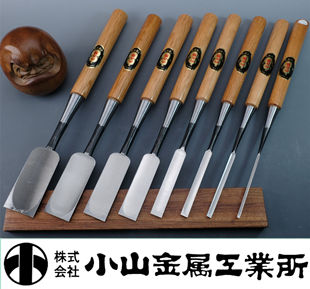 日本原装扁铲小山金属勝印薄铲木成凿大平铲安来白纸钢贴钢木工凿